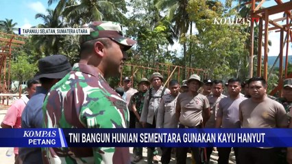 Kondisi Pilu di Tapanuli Selatan: Hunian Hancur, Akses Putus, Warga Terpaksa Bangun Rumah Darurat