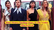 “Don’t Worry Darling” Stars at the Venice Film festival