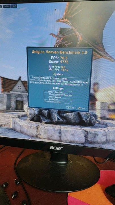 Benchmarking GTX 960