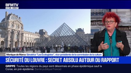 Rapport sur le vol au Louvre: "Cela montre les failles sur le musée et sur ceux que nous avons en France", dit Monique de Marco, sénatrice "Les Écologistes", vice-présidente de la commission de la culture