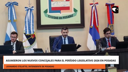Asumieron los nuevos concejales para el período legislativo 2026 en Posadas