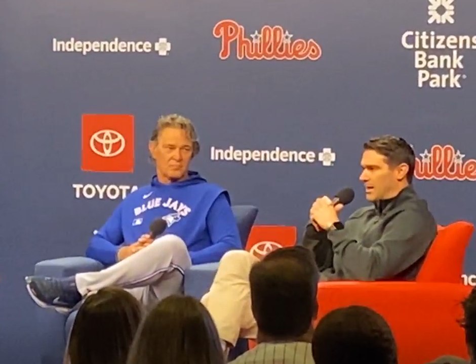 Don Mattingly and Preston Mattingly