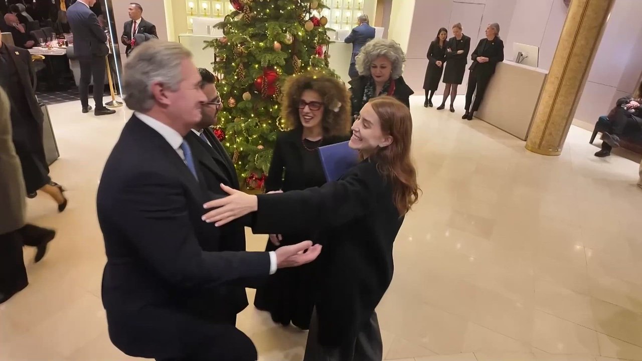 Ana Corina Sosa Machado dedica el Nobel de la Paz a todos los venezolanos