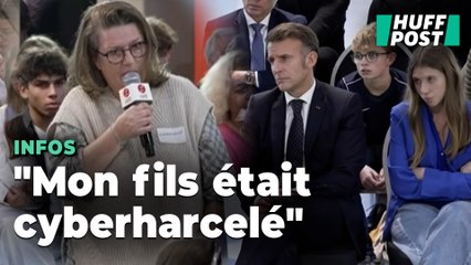 Après le suicide de son fils de 15 ans, Emmanuelle Pouédras interpelle Macron