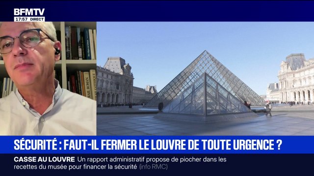 Sécurité du Louvre: Le Louvre est une énorme machine qui a besoin de travaux très importants , déclare François Chatillon, architecte en chef des monuments historiques