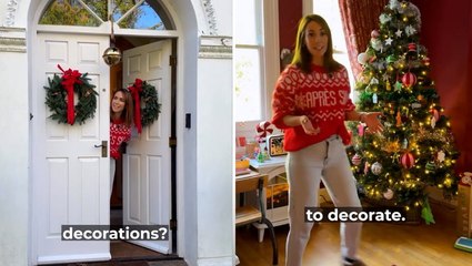 Alex Jones unveils stunning Christmas countryside home display