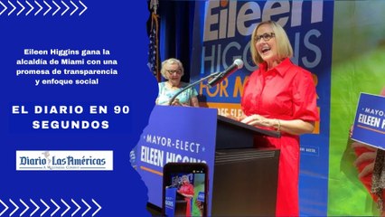 Eileen Higgins gana la alcaldía de Miami con una promesa de transparencia y enfoque social | El Diario en 90 segundos