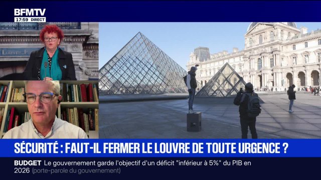 Marschall Truchot : sécurité, faut-il fermer le Louvre de toute urgence ? - 10/12