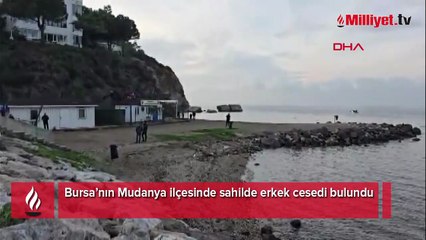 Bursa’da sahilde erkek cesedi bulundu