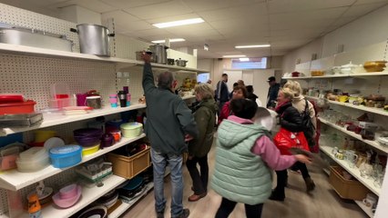 Montbrison : la nouvelle Ressourcerie du Forez ouvre ses portes et séduit déjà le public