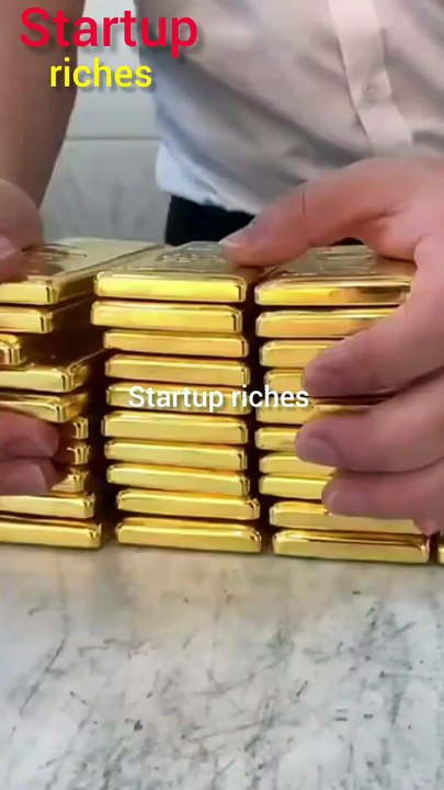 He Sold His Startup & Bought 50+ Kilo Pure Gold Bars 💰 (Real 999.9 Gold Stack)