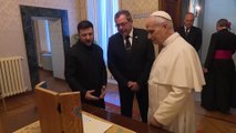 El papa León XIV se reunió con Zelenski para reforzar la vía diplomática con Rusia