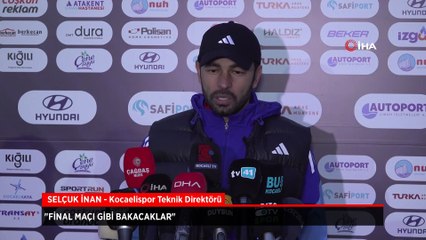 Selçuk İnan'dan Karagümrük sözleri: Final maçı gibi bakacaklar