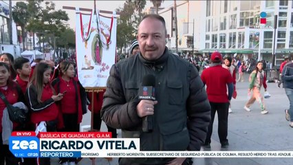 Miles de peregrinos comienzan a llegar a la Basílica de Guadalupe