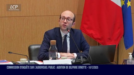 Audition de Delphine Ernotte : Vif échange entre Aymeric Caron et le député Charles Alloncle