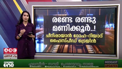 വെറും രണ്ടേ രണ്ട് മണിക്കൂർ... ചീറിപ്പായാൻ ദോഹ-റിയാദ് ഹെെസ്പീ‍ഡ് ട്രെയിൻ