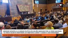 La provincia apuesta a la unidad política en un año marcado por la crisis nacional