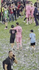 Los malabarismos de Mateo Messi tras la conquista de la MLS de Inter Miami