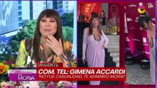 Moria Casán y Gimena Accardi hablaron de la polémica por sus looks