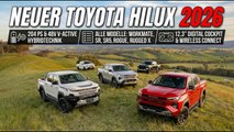 Toyota HiLux 2026 vorgestellt: Alles zu Motor, Ausstattung & Design