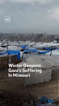 Winter Deepens Gaza s Suffering