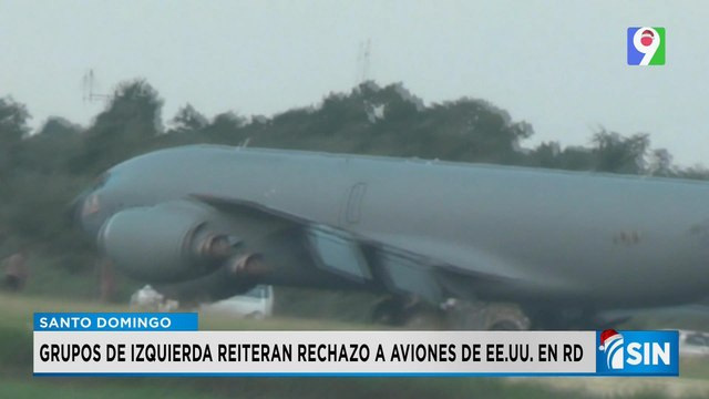 Grupos rechazan aviones de Estados Unidos en RD | Primera Emisión SIN