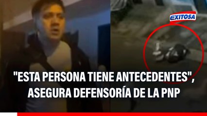 Policía dispara a joven y lo acusa de haberle robado: "Esta persona tiene antecedentes", asegura Defensoría de la PNP