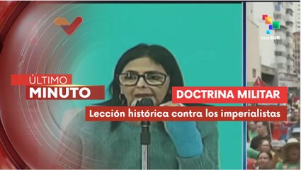 Vicepresidenta venezolana resalta el legado de Bolívar