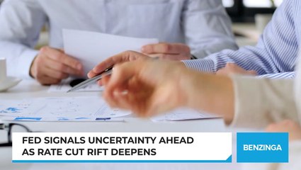 Fed Signals Uncertainty Ahead As Rate Cut Rift Deepens