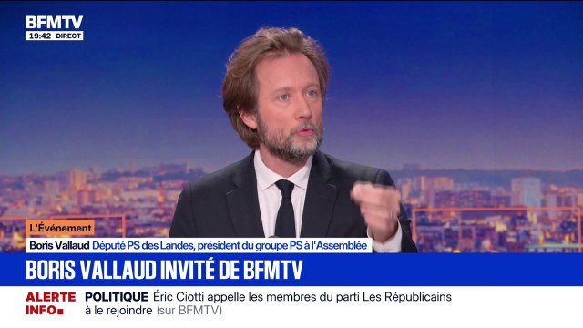 Budget de la Sécu: Ce budget n'est pas parfait , dit Boris Vallaud (PS)