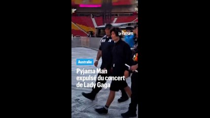 Pyjama Man expulsé d'un concert de Lady Gaga