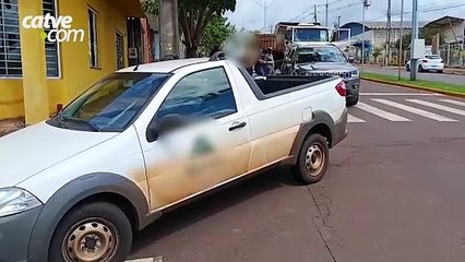 Engavetamento envolve três veículos na Avenida Maripá, em Toledo