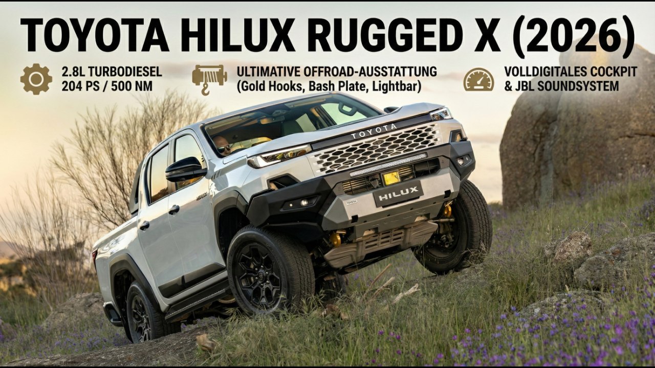 2026 HiLux Rugged X im Check – Tougher, smarter, besser?