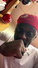 Fistfights in the Chiefs' locker room lasting several minutes to resolve internal conflicts