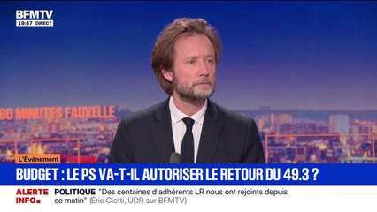 Propos de Brigitte Macron: "Ils ont été choquants", affirme Boris Vallaud (PS)
