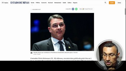 Flávio Bolsonaro faz declaração IMPORTANTE sobre reeleição de LULA Confira