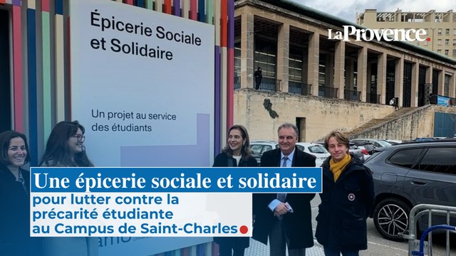 Une épicerie sociale et solidaire pour lutter contre la précarité étudiante au Campus de Saint-Charles