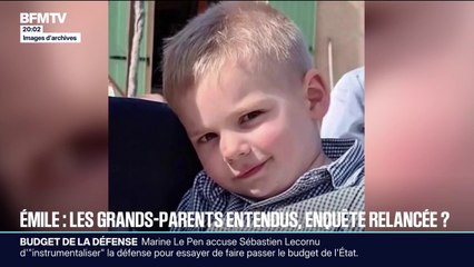 Affaire Émile: les grands-parents du petit garçon entendus par la justice
