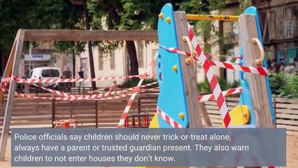 Stay safe while trick or treating