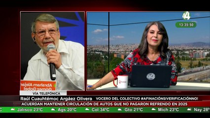 Raúl Argáez habla sobre acuerdos y prórrogas en la verificación vehicular 2025