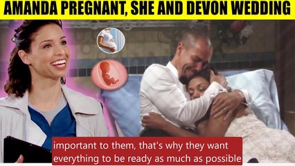CBS Young And The Restless Spoilers Amanda is pregnant, will she and Devon have a fairy wedding-