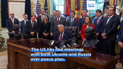 Ukraine to give revised peace plans to US as Kyiv readies for more talks with coalition partners