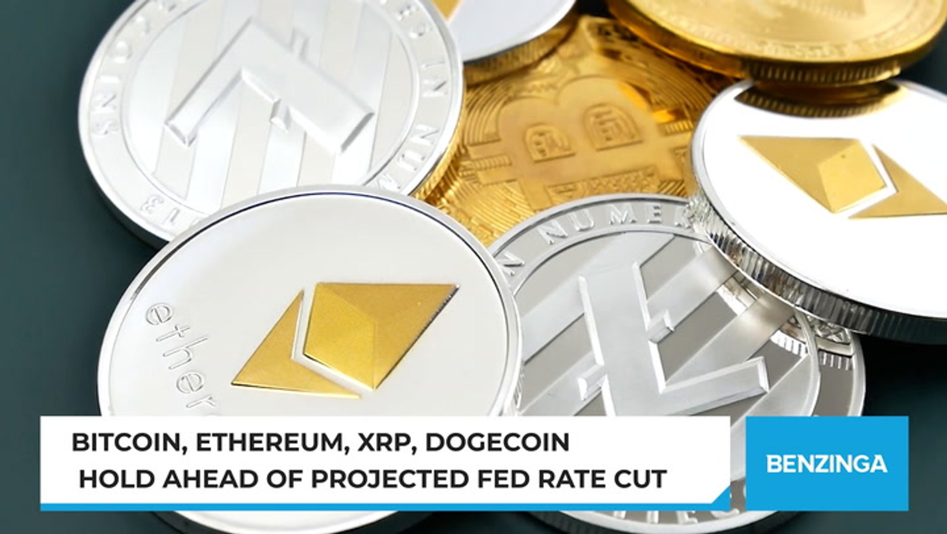 Bitcoin, Ethereum, XRP, Dogecoin Hold Ahead Of Projected Fed Rate Cut