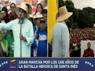 Presidente Maduro: Venezuela sigue en victoria, Santa Inés sigue viva hoy en nuestras luchas