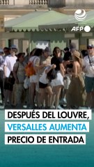 Después del Louvre, Versalles aumenta el precio de la entrada para visitantes extraeuropeos