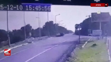 Aydın'da cip ile otomobilin çarpışması sonucu 3 kişi yaralandı