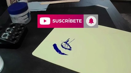 Transferencia De Stencil Plantilla De Tatuaje a Piel Sintetica De Practica - Time Lapse