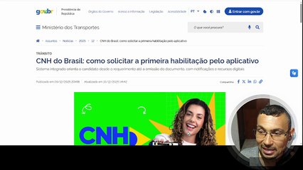 CNH DO BRASIL Veja como ficou SIMPLES PEDIR a PRIMEIRA HABILITAÇÃO