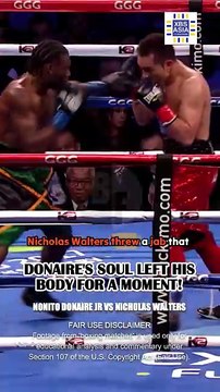 Nicholas Walters' UPPERCUT sends Nonito Donaire CRASHING DOWN!