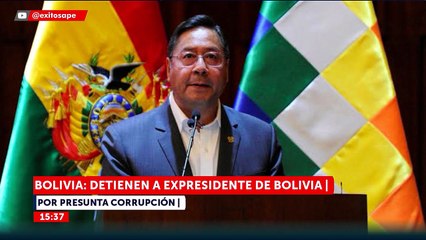 Detienen a expresidente de Bolivia, Luis Arce, por presunta corrupción
